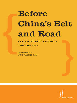 cover image of Before China's Belt and Road